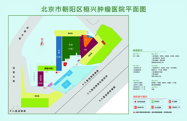 操嫩b视频一北京市朝阳区桓兴肿瘤医院平面图